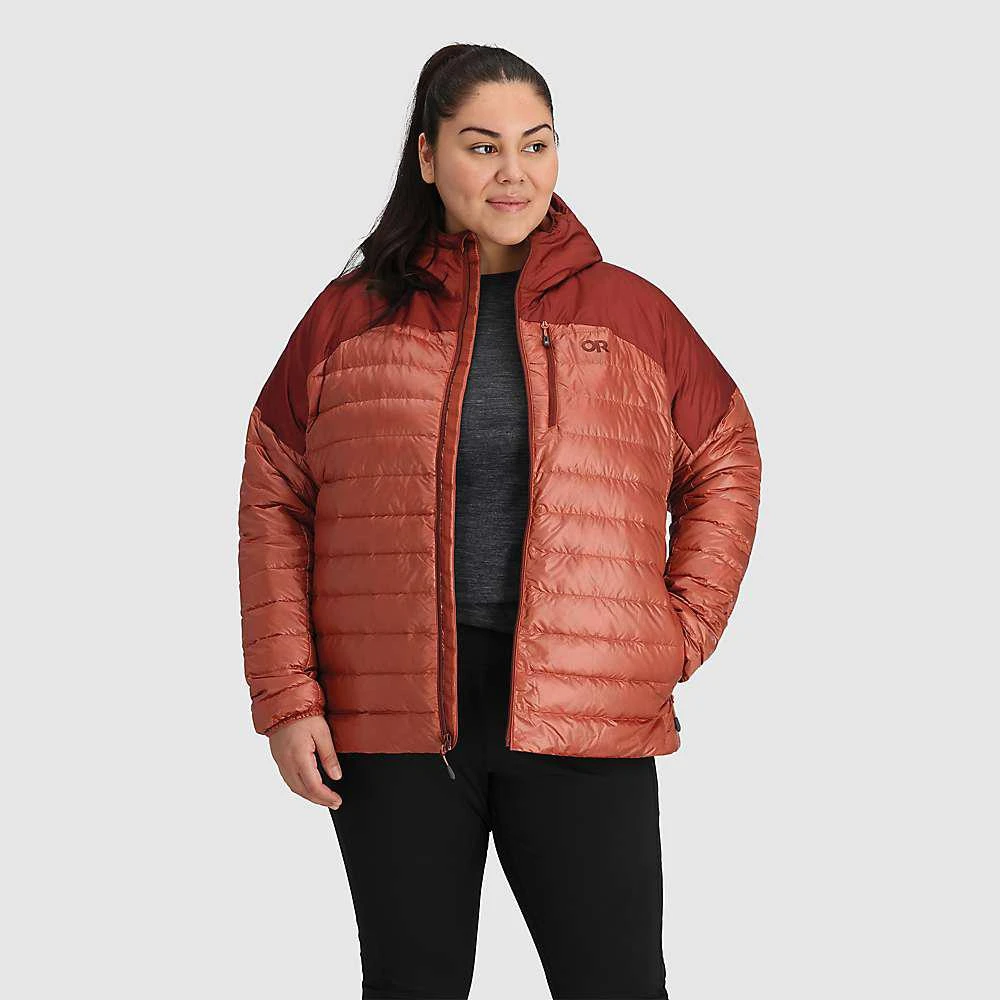 商品Outdoor Research|Outdoor Research Women's Helium Down Hooded Jacket - Plus,价格¥1761,第5张图片详细描述