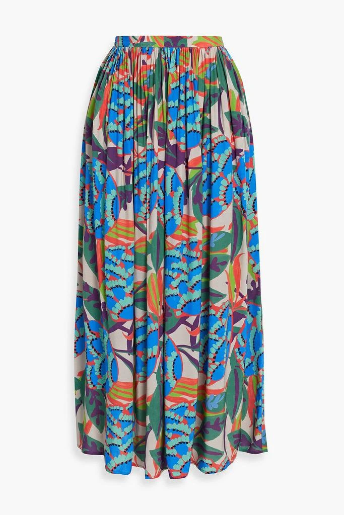 商品IRIS & INK|Louisa printed crepe maxi skirt,价格¥578,第1张图片