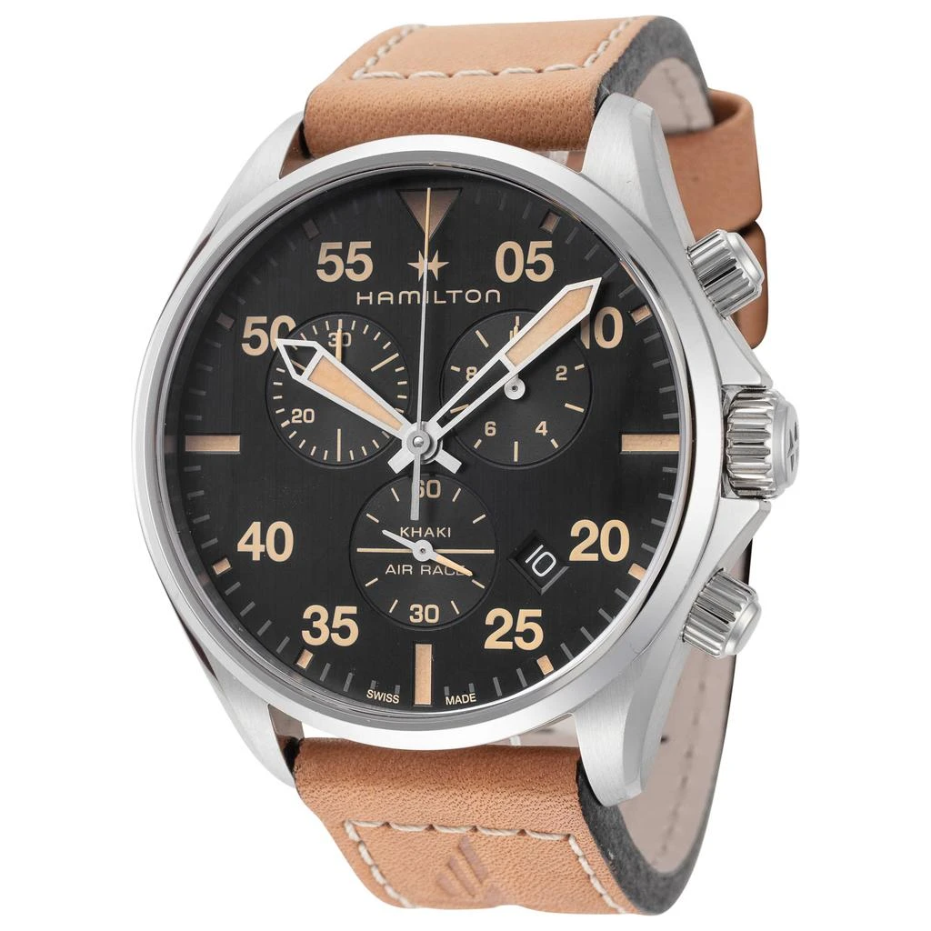 商品Hamilton|汉密尔顿 男士石英手表 44mm H76722531,价格¥2412,第1张图片