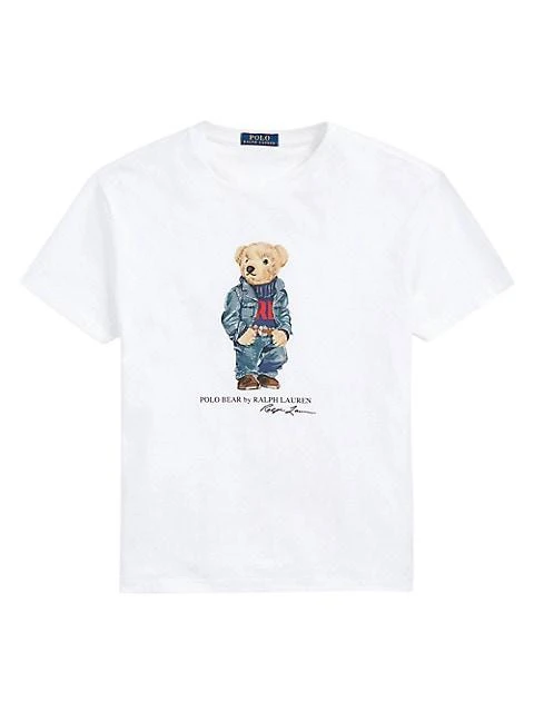 商品Ralph Lauren|Bear Cotton T-Shirt,价格¥365,第1张图片