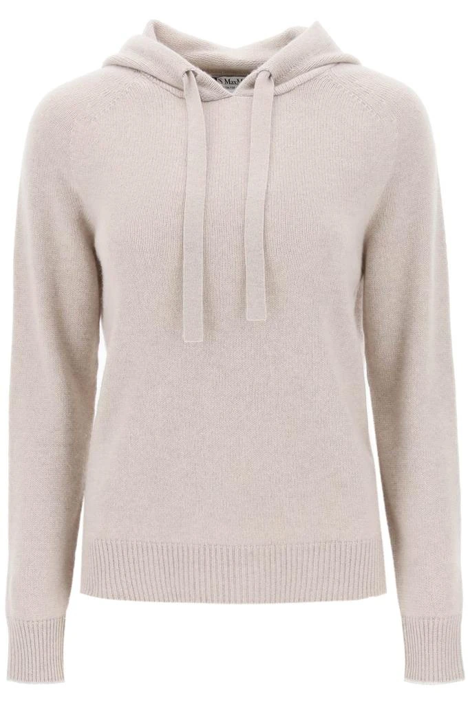 商品Max Mara|'virgola' cashmere knit hoodie,价格¥1646,第1张图片