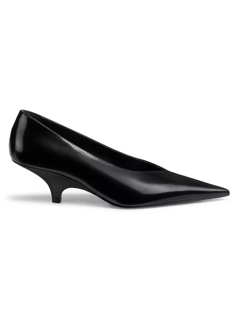 商品Totême|The Wedge Heel Leather Pumps,价格¥5844,第1张图片