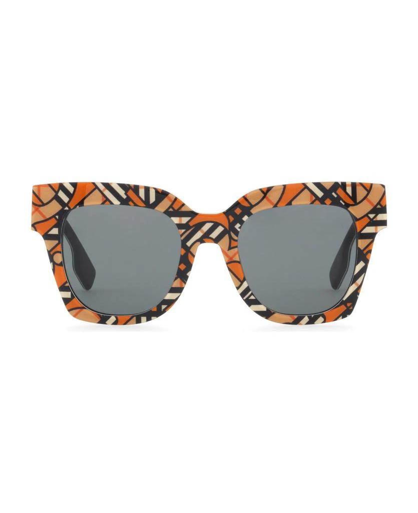 商品Burberry|Be4382u Tb Summer Monogram Sunglasses,价格¥1289,第1张图片