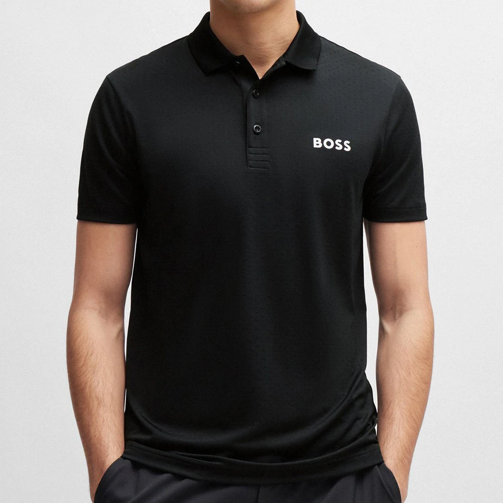 HUGO BOSS 黑色男士POLO衫 50513007-001 商品