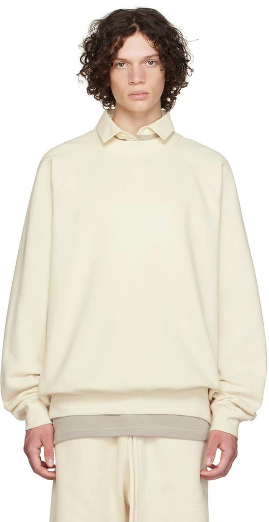 商品Essentials|Off-White Crewneck Sweatshirt,价格¥242,第1张图片