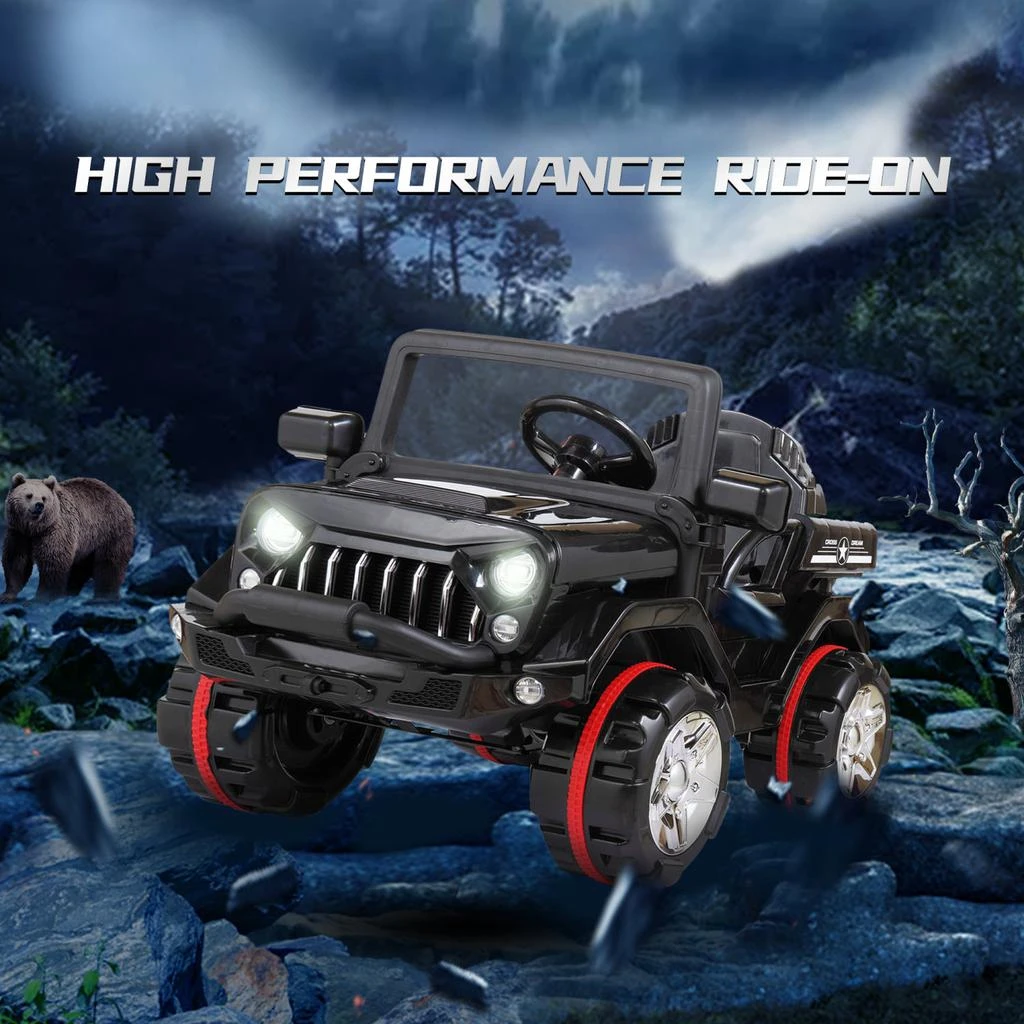 商品Simplie Fun|12V Electric Ride On Cars Kids Battery-Powered SUV,价格¥4352,第1张图片