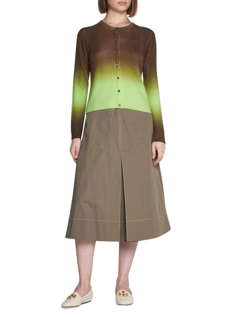 商品Tory Burch|Tory Burch Dip-Dye Effect Button-Up Cardigan,价格¥2674,第4张图片详细描述