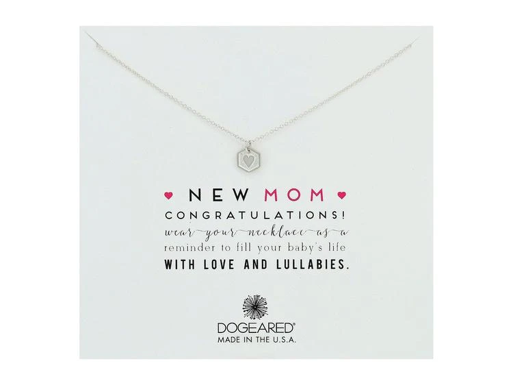 商品Dogeared|New Mom, Heart Token Necklace,价格¥280,第1张图片