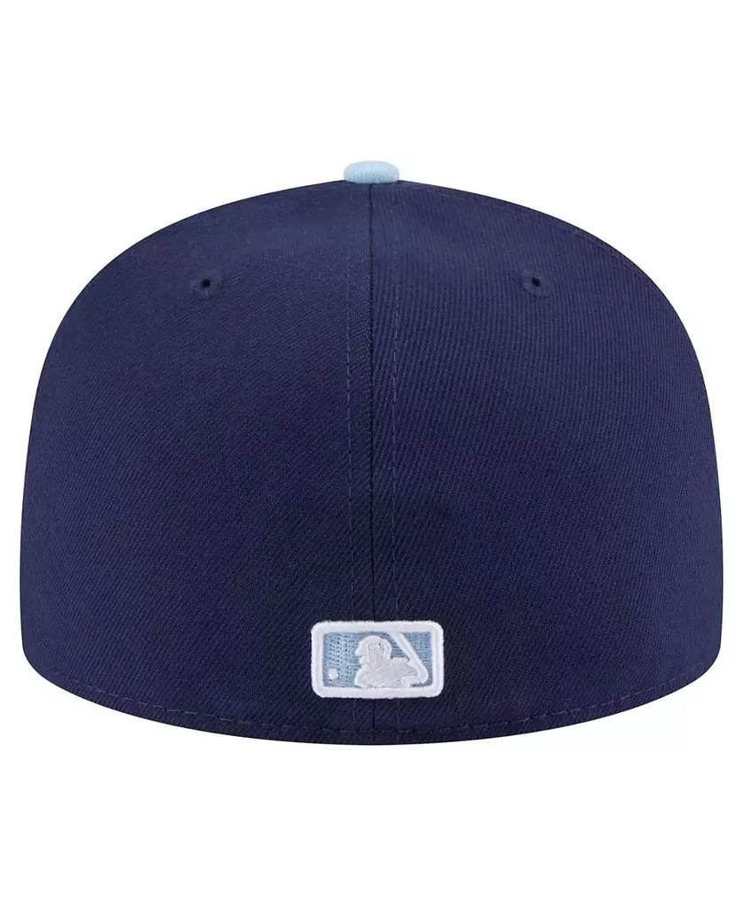 商品New Era|Men's Navy/Light Blue Philadelphia Phillies Color Pack 2-Tone 59FIFTY Fitted Hat,价格¥334,第3张图片详细描述