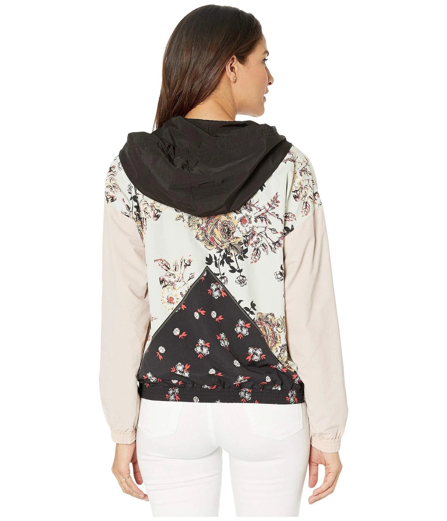 商品Juicy Couture|Secret Garden Floral Nylon Track Jacket,价格¥379,第3张图片详细描述