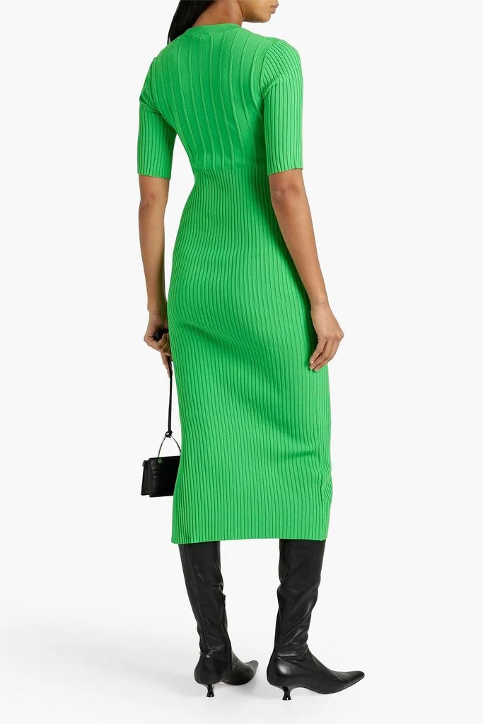 商品FRAME|Ribbed-knit midi dress,价格¥750,第3张图片详细描述