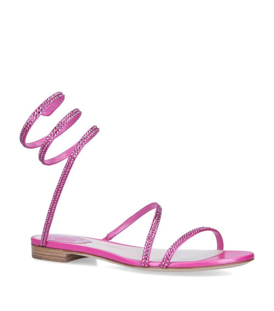 Crystal-Embellished Cleo Sandals商品第1张图片规格展示