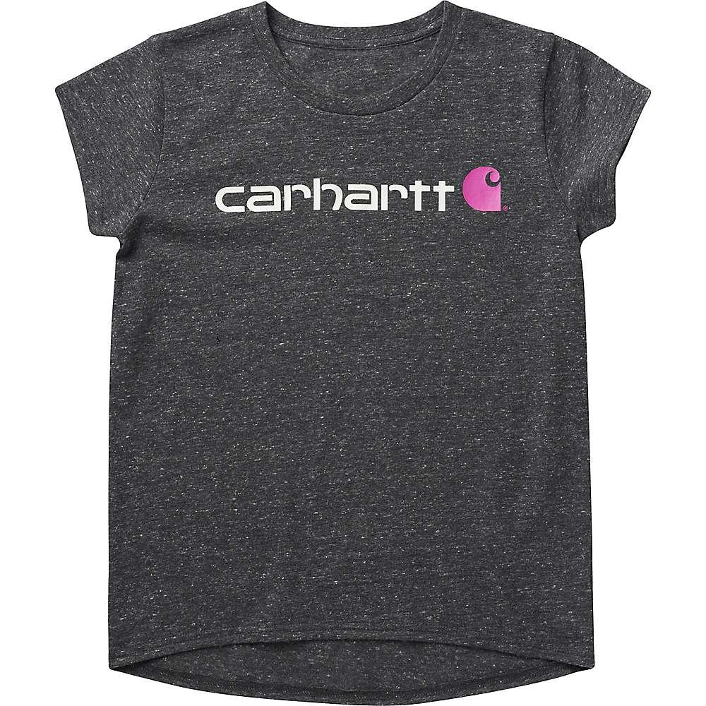 Carhartt Girls' Core Crew Neck SS Logo T-Shirt商品第1张图片规格展示