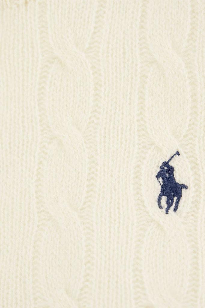 商品Ralph Lauren|女式 编织羊毛羊绒圆领上衣,价格¥1324,第6张图片详细描述