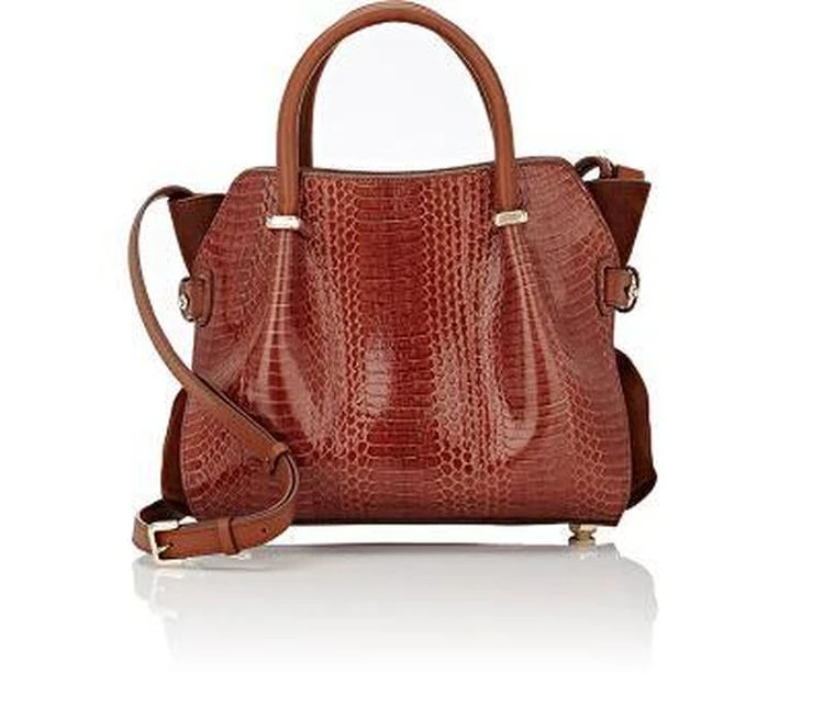 商品Nina Ricci|Marché Snakeskin Small Satchel,价格¥11149,第1张图片