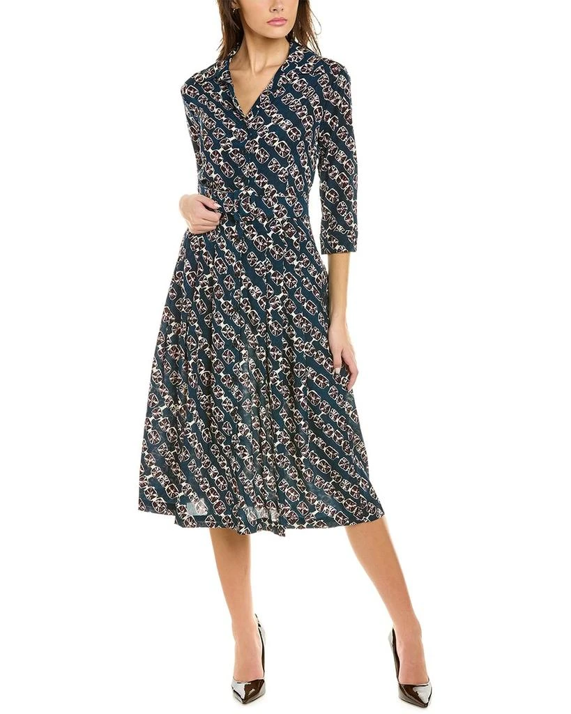 商品SAMANTHA SUNG|Samantha Sung Audrey 3 Silk Shirtdress,价格¥3139,第1张图片