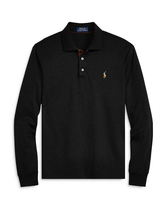 Classic Fit Soft Cotton Long-Sleeve Polo Shirt 商品