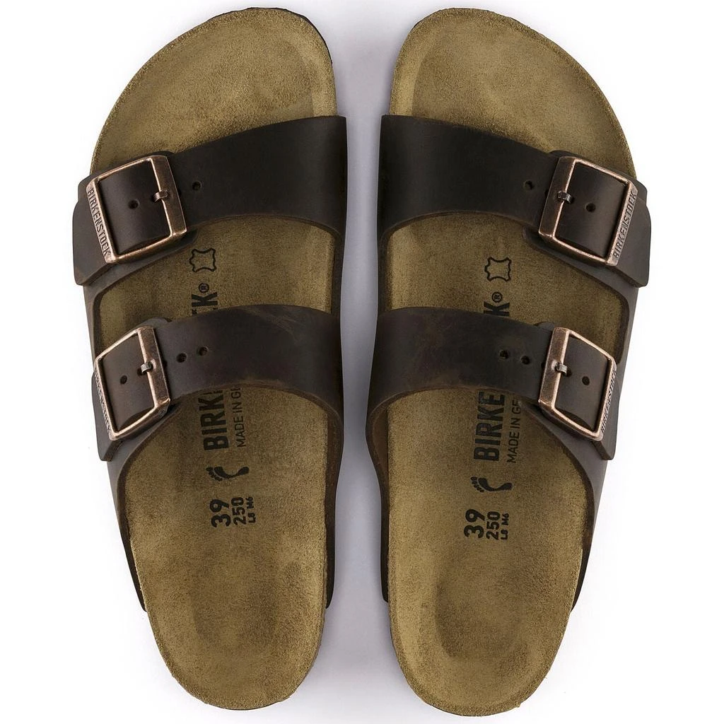 商品Birkenstock|Birkenstock Arizona Oiled Leather Sandals,价格¥989,第2张图片详细描述
