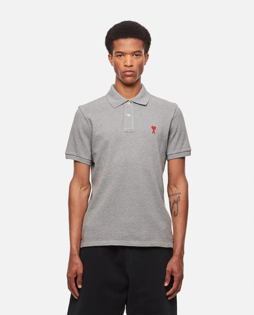 商品AMI|COTTON POLO SHIRT,价格¥1406,第1张图片