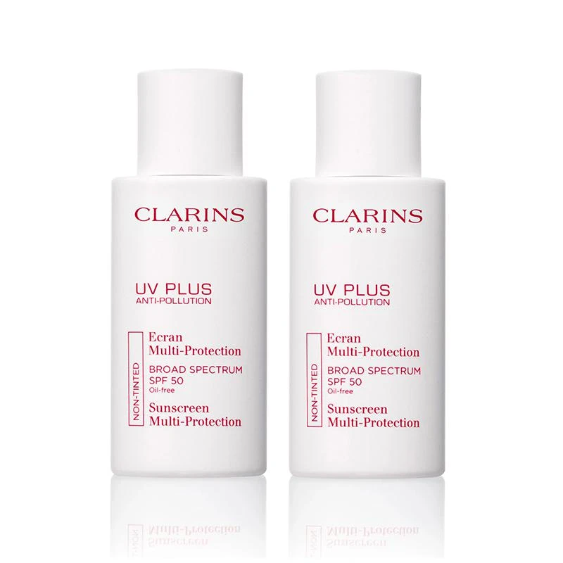 商品Clarins|Clarins 娇韵诗 轻透防晒乳套装自然色SPF50 2x50ml,价格¥814,第1张图片