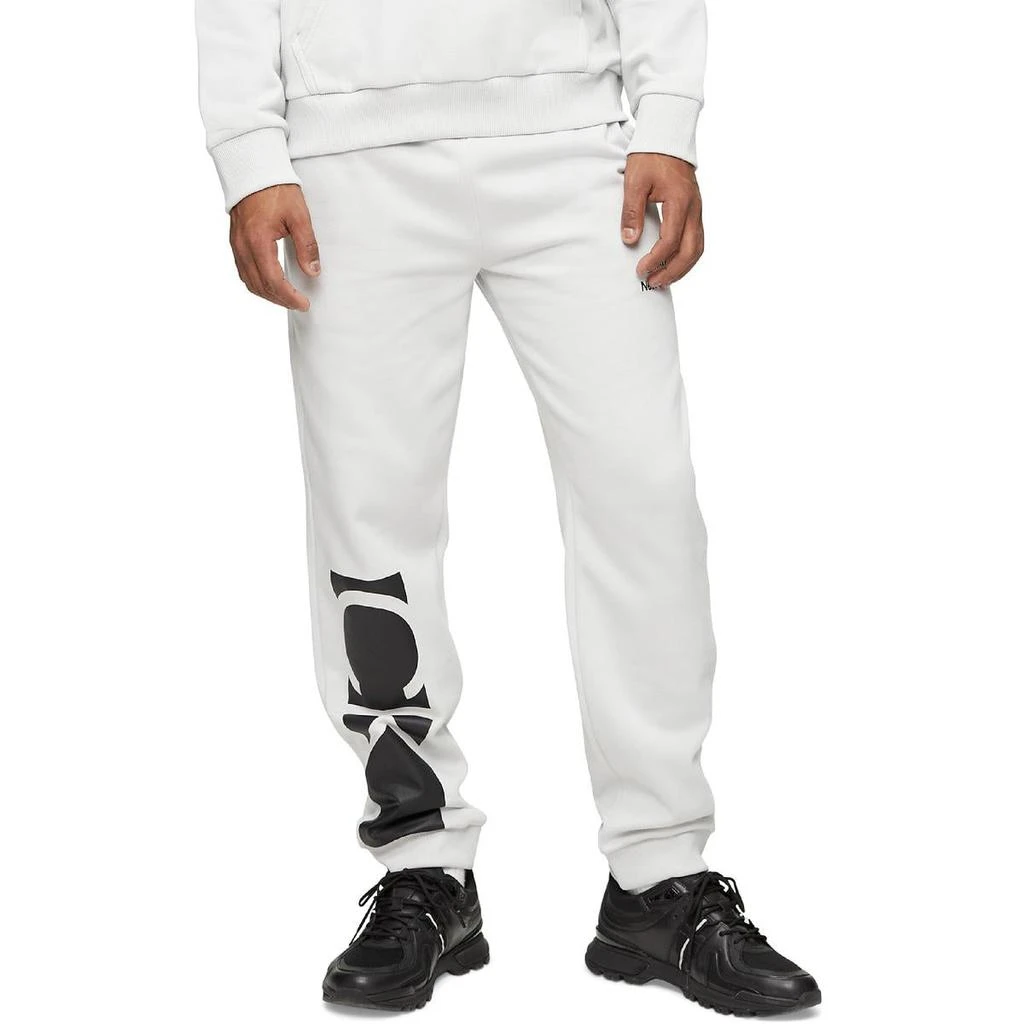 商品Calvin Klein|Calvin Klein Men's 68 Knockout Printed Logo Fleece Lined Joggers,价格¥139,第2张图片详细描述