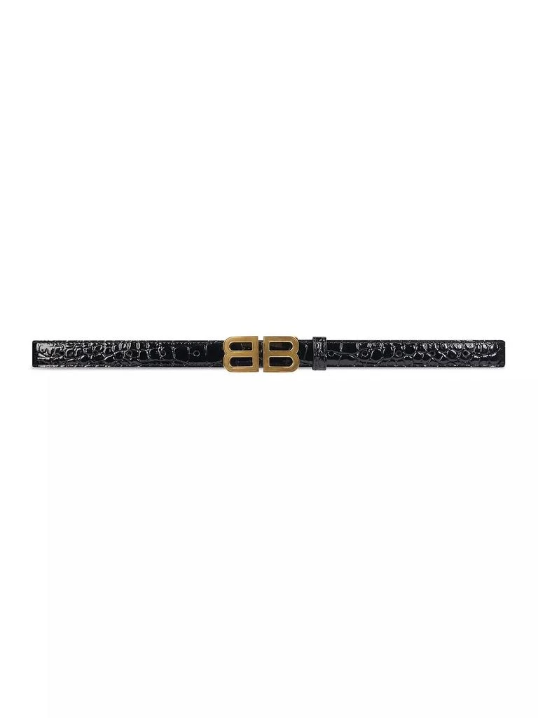 商品Balenciaga|BB Hourglass Thin Belt,价格¥3376,第1张图片