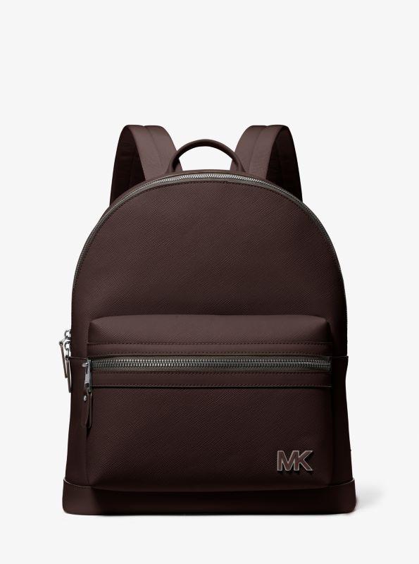 【Michael Kors】ロゴパターンバックパック MICHAEL KORS Mens Cooper Logo Backpack White Black LOGO NWT