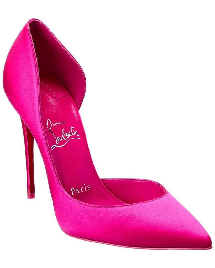 商品Christian Louboutin|Iriza 100 Satin Pump,价格¥3571,第1张图片