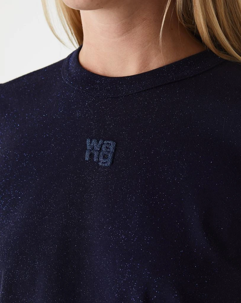 商品Alexander Wang|Women's Essential Jersey Shrunk T-Shirt,价格¥908,第4张图片详细描述