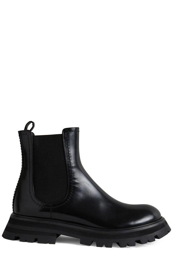 商品Alexander McQueen|Alexander McQueen Chunky-Sole Ankle Boots,价格¥4248,第1张图片