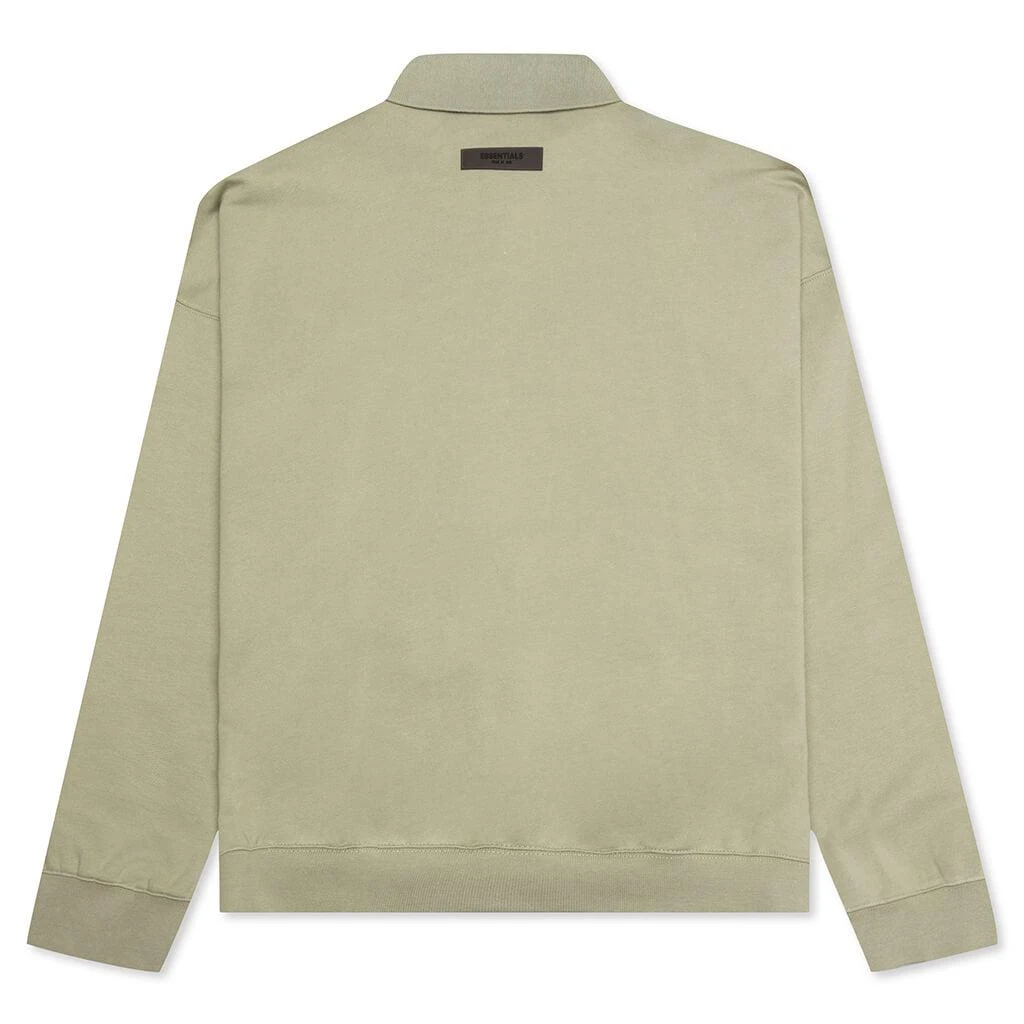 商品Essentials|Fear of God Essentials L/S Polo - Seafoam,价格¥339,第2张图片详细描述