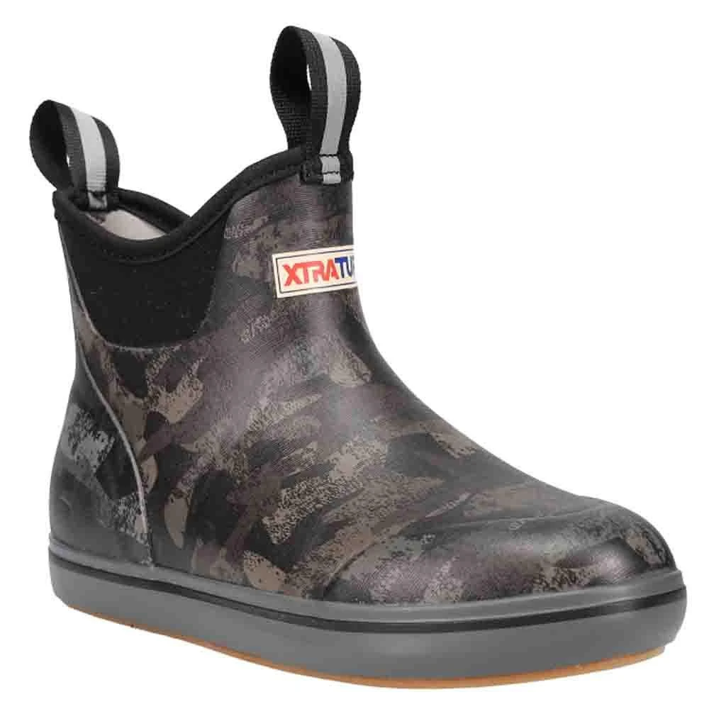 商品Xtratuf|Ankle Deck Camo 6 inch Pull On Boots,价格¥796,第2张图片详细描述