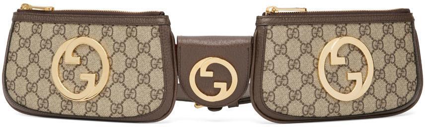 商品Gucci|Beige Mini Blondie Belt Bag,价格¥18666,第1张图片