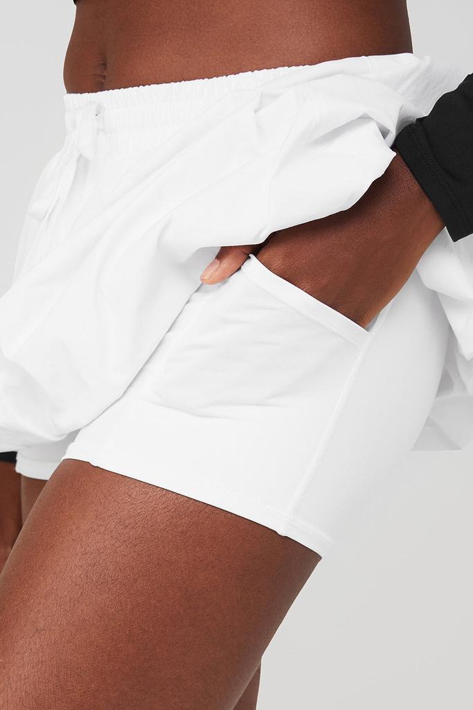 Bubble Tennis Skirt - White商品第5张图片规格展示