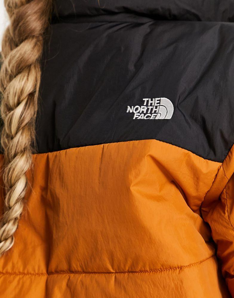 The North Face Gosei puffer jacket in brown and black Exclusive at ASOS商品第3张图片规格展示