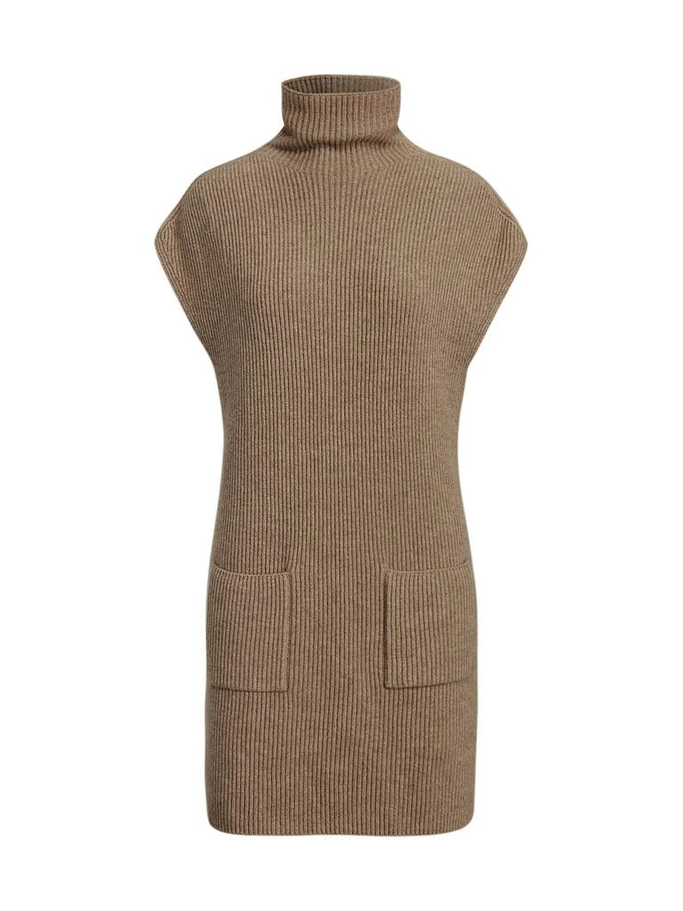 商品Ralph Lauren|Sleeveless Cashmere Dress,价格¥2365,第4张图片详细描述