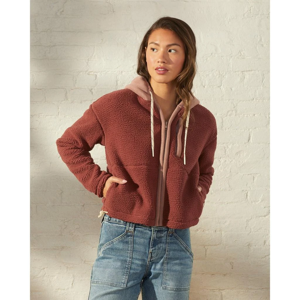 商品Upwest|UPWEST Cozy Sherpa Full Zip,价格¥375,第2张图片详细描述