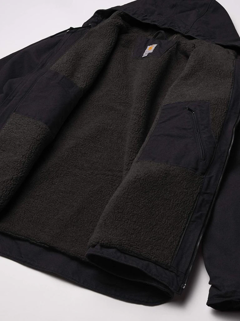 商品Carhartt|Carhartt Men's Relaxed Fit Washed Duck Sherpa-Lined Jacket,价格¥1080,第5张图片详细描述