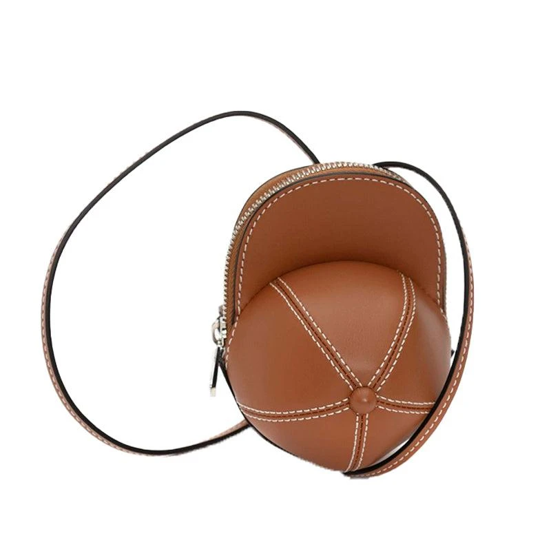 商品JW Anderson|NANO CAP BAG 胡桃色单肩斜挎包【香港仓极速发货】,价格¥2645,第1张图片