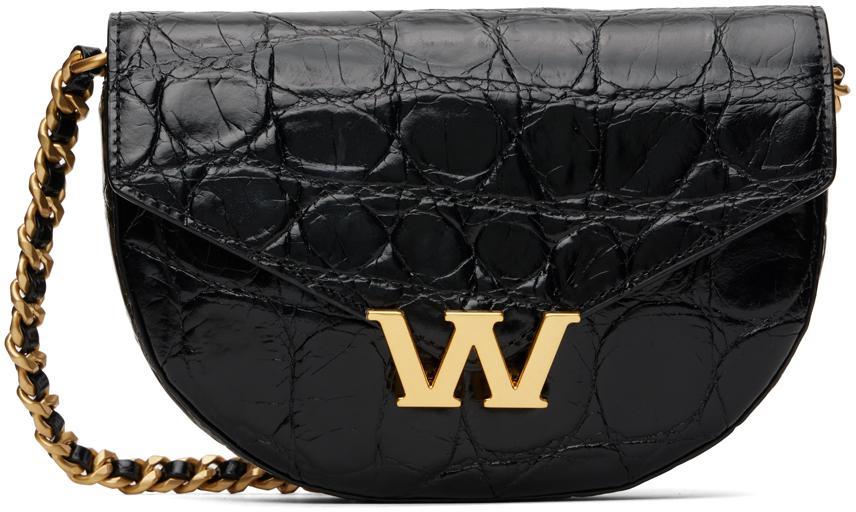 商品Alexander Wang|Black W Legacy Shoulder Bag,价格¥4274,第1张图片