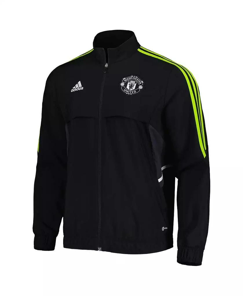 商品Adidas|Men's Black Manchester United Presentation AEROREADY Full-Zip Jacket,价格¥756,第2张图片详细描述