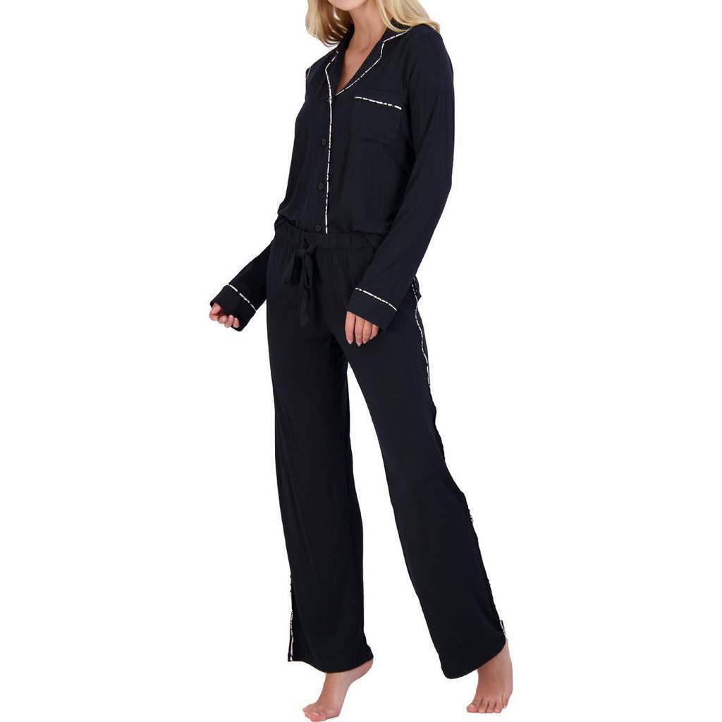 商品P.J. Salvage|PJ Salvage Women's Soft Knit Button Down Pajama Set,价格¥274,第6张图片详细描述
