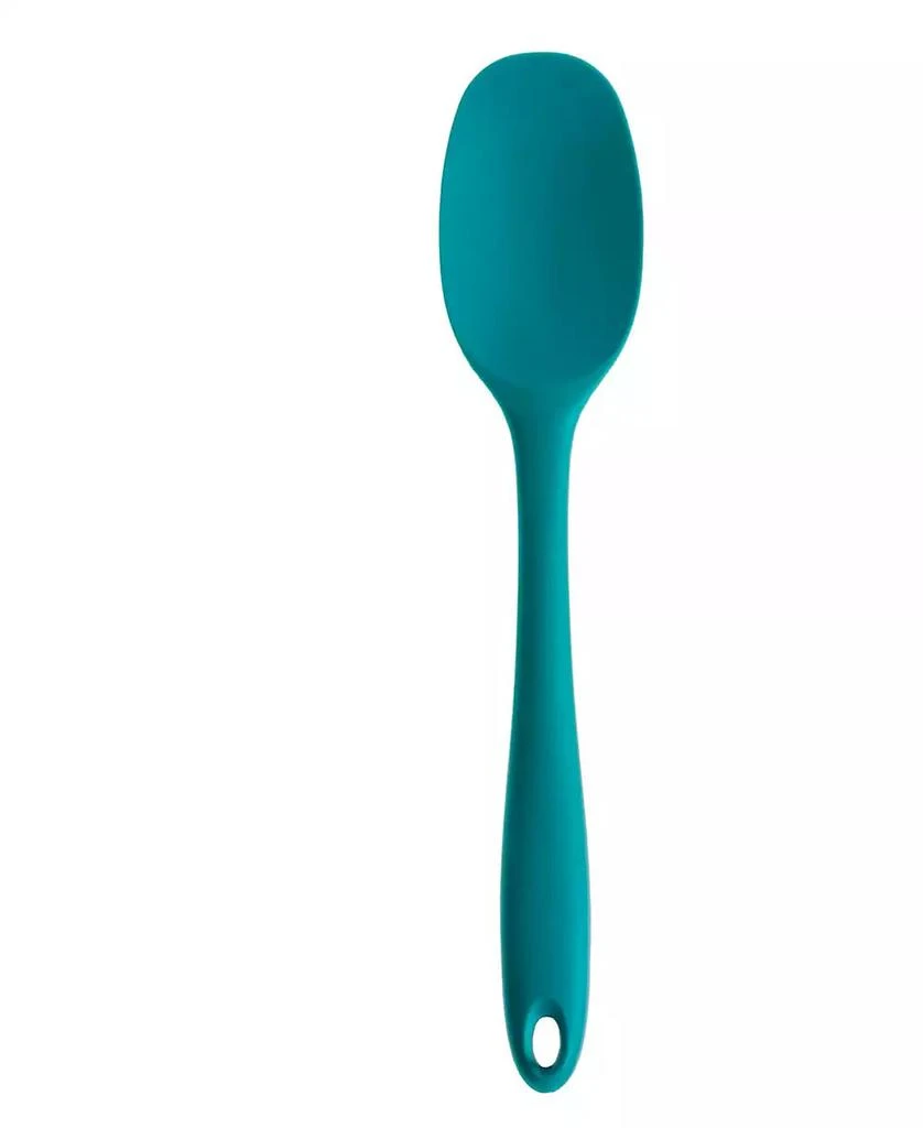 商品RSVP International|Silicone Coated Steel 11" x 2.25" Ela Series Turquoise Spoon,价格¥218,第1张图片