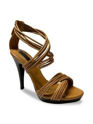 商品[二手商品] Burberry|Burberry Strappy Sandal In Brown Leather Sandals,价格¥2324,第2张图片详细描述