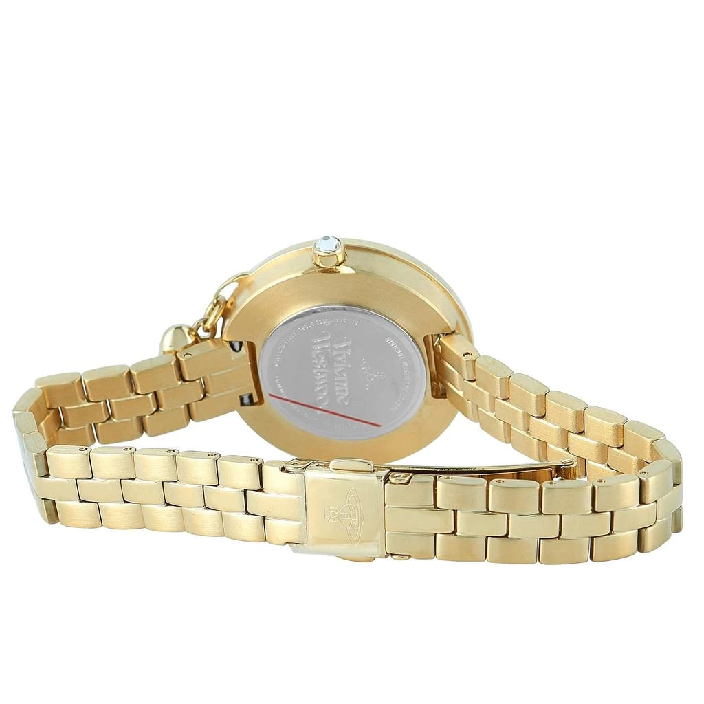 商品Vivienne Westwood|Vivienne Westwood Bow Gold-Tone Stainless Steel Watch VV139SLGD,价格¥1687,第2张图片详细描述