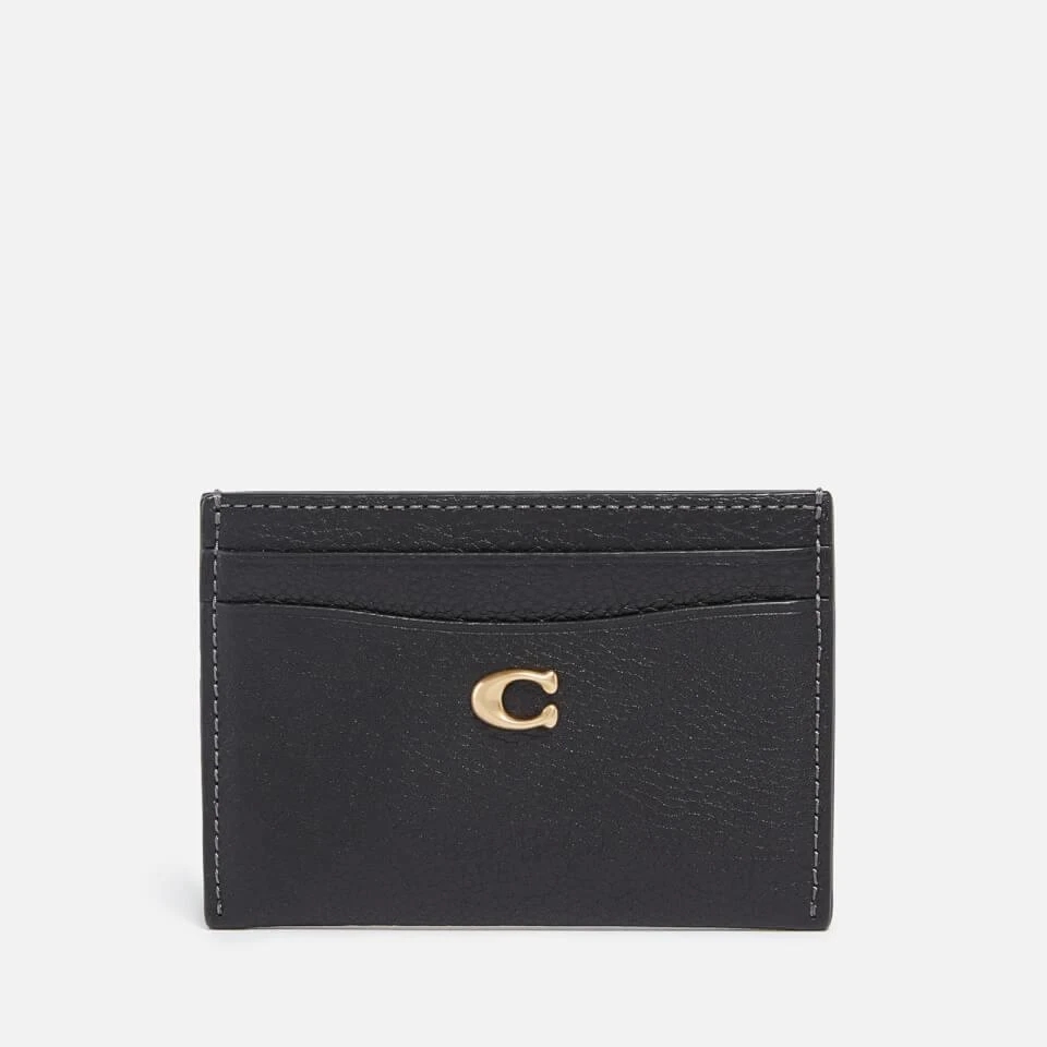 商品Coach|Coach Essential Leather Cardholder,价格¥675,第1张图片