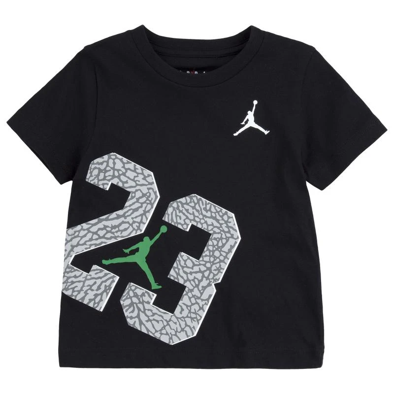 商品Jordan|Jordan AJ3 23 Ele Wrap T-Shirt - Boys' Toddler,价格¥150,第1张图片