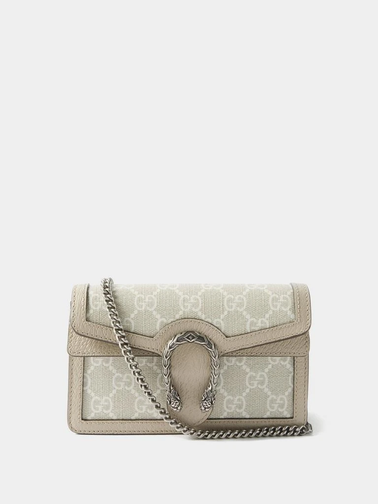 商品Gucci|Dionysus supermini GG-canvas cross-body bag,价格¥8792,第1张图片