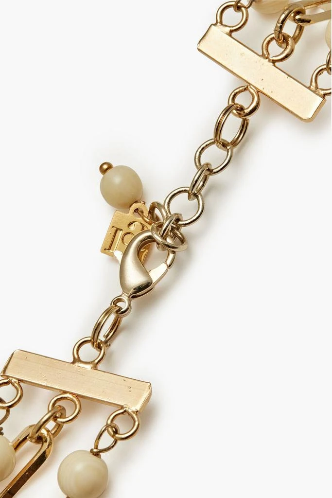 商品ROSANTICA|Pompei gold-tone beaded bracelet,价格¥359,第3张图片详细描述