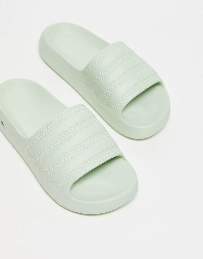 商品Adidas|adidas Originals Ayoon sliders in mint green,价格¥279,第1张图片